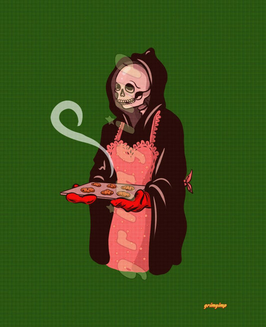 Fresh Baked Cookies Reaper matte print