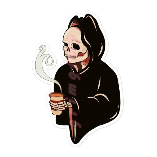 Coffee Before Work sticker