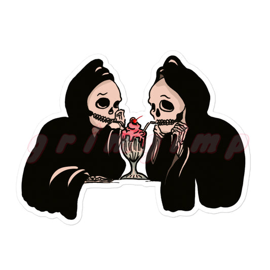 Milkshake Date sticker