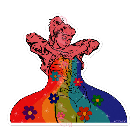 Rainbow Flow sticker